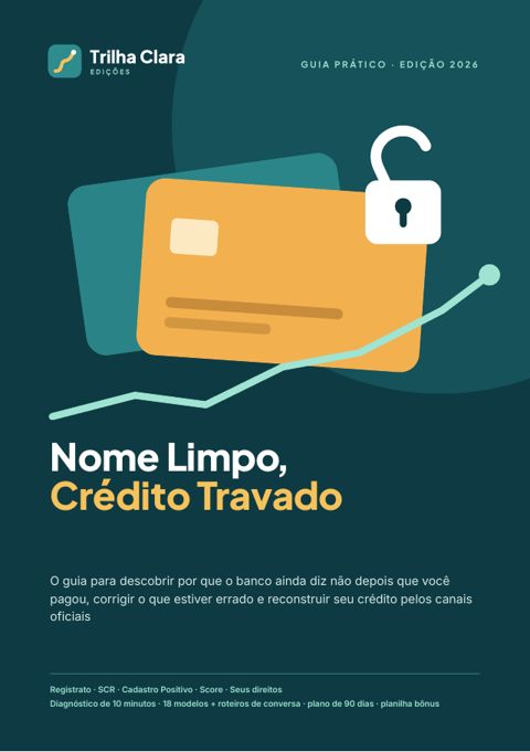 Capa do ebook Nome Limpo, Crédito Travado